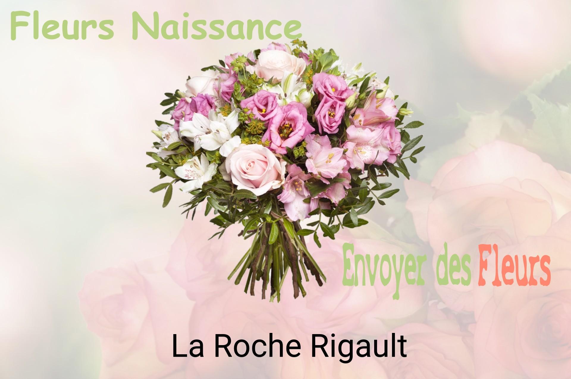 Bouquet de fleurs de naissance livré à La Roche-Rigault